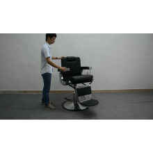 chair 180 degree reclining silla de barbero names of heavy equipment barber chair